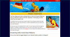 Desktop Screenshot of freelifesavingsociety.com